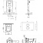 Комплект VitrA S50 9003B003-7201 кнопка хром - фото 2