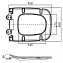 Унитаз подвесной BelBagno Sela BB3201CHR-MB черный матовый - фото 8
