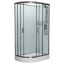 Душевая кабина Frank F412R М Brilliant 120x80 без крыши, стекло матовое, хром Душевая кабина Frank F412R М Brilliant 120x80 без крыши, стекло матовое, хром