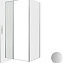 Душевой уголок Allen Brau Priority 3.31029.BA + 3.31044.BA 100x90 серебро браш - фото 3