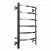 Полотенцесушитель электрический Terminus Классик П6 400х650 левый  хром