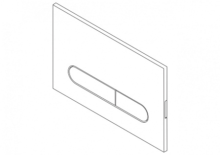 Кнопка смыва BelBagno Prospero BB004-PR-BIANCO белый