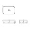 Раковина Cielo Shui Comfort SHCOLAR60 60х40 gloss white - фото 3