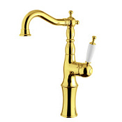 Смеситель Migliore Oxford 19174 для раковины, высокий, золото