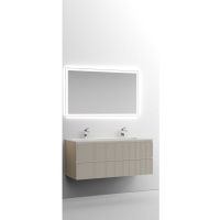 Мебель для ванной Sancos Snob T 120 SNT120CE два смесителя, Beige Soft