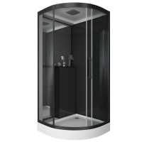 Душевая кабина Grossman GR260 100х100 см черный