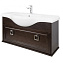 Тумба с раковиной Tessoro Foster TS-F90120-CH-N 120 подвесная, темный орех - фото 2