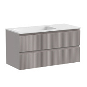 Тумба с раковиной Sancos Snob T SNT100LSM Doha Soft