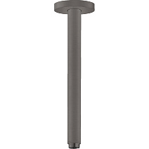 Потолочное подсоединение Hansgrohe S 27389340 30 см шлифованный черный хром