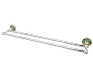 Полотенцедержатель WasserKRAFT Diemel K-2240 двойной, хром