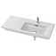 Тумба с раковиной Jacob Delafon Madeleine EB2055-J51 100 R белый матовый - фото 6
