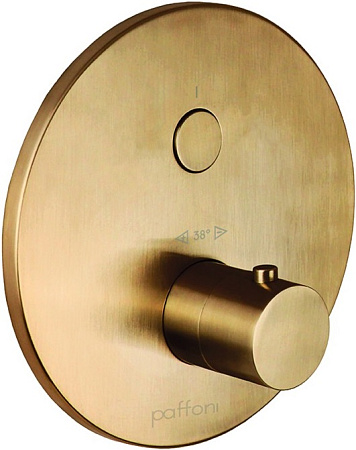 Смеситель Paffoni Compact Box CPT013HGSP для душа, золото
