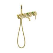 Смеситель Timo Saona 2314/17YSM для ванны с душем, золото матовое