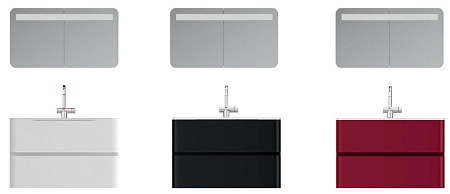 Тумба для комплекта Am.Pm Serenity 80 черная