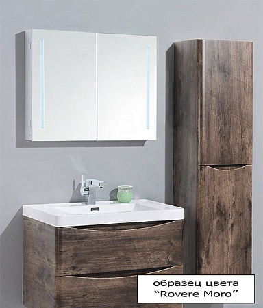 Тумба c раковиной BelBagno Ancona-N 120 rovere moro, напольная