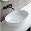 Раковина Azzurra Elegance ELLA060400C0BI/(ECI60 bi*0) 60x40 белый - фото 3
