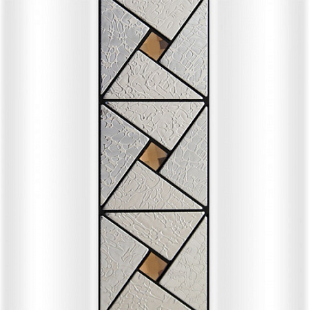 Декоративная вставка Радомир Арт-мозаика для фронтальной панели ванны Тахарат, хром