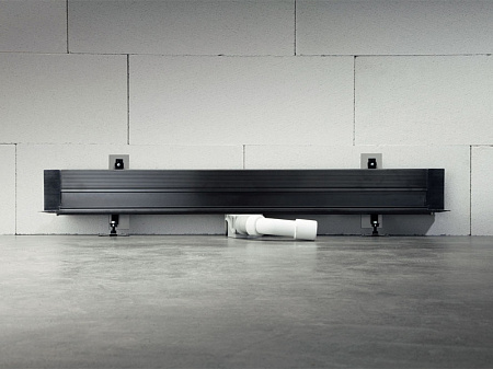 Душевой лоток Viega Advantix Vario 736552 L300–1200 BH90–160 для пристенного монтажа