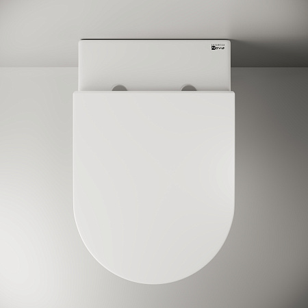 Унитаз приставной Ceramica Nova Trend 114010  микролифт