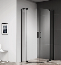 Душевой уголок Cezares Slider SLIDER-R-2-90/100-C-NERO