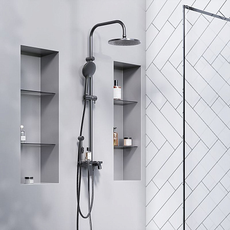 Душевая стойка Damixa Jupiter 977770300 черный