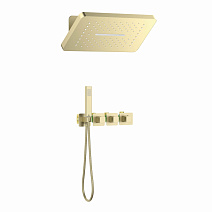 Душевой комплект Timo Petruma SX-5249/17SM золото матовое