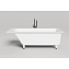 Ванна Salini Cascata 104113M 170х75 материал S-Sense, белый матовый