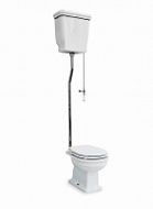 Унитаз ArtCeram Hermitage HEV002 01;00 с высоким бачком bianco lucido Унитаз ArtCeram Hermitage HEV002 01;00 с высоким бачком bianco lucido