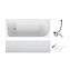 Акриловая ванна AM.PM Sense W75A-170-070W-KL 170х70