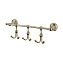 Крючок Cezares Aphrodite APHRODITE-THK-02-M тройной бронза/металл - фото 1