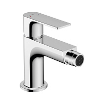 Смеситель Hansgrohe Rebris E 72211000 для биде, со сливным гарнитуром, хром