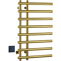 Полотенцесушитель электрический Boheme Uno 722-G 80х50 см, круглый, сухой, золото