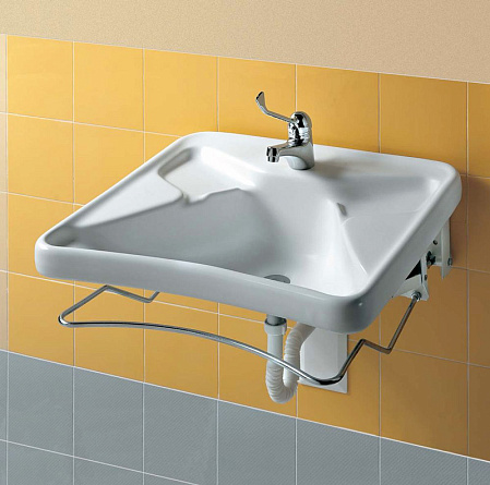 Раковина Hatria Autonomy Y0BV01 68 для людей с ограниченными возможностями