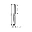 Душевая лейка Hansgrohe Rainfinity 100 1jet 26867700 EcoSmart белый матовый - фото 3