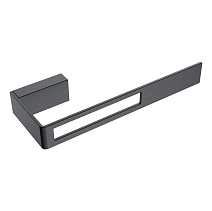 Полотенцедержатель Boheme Q 10945-GM оружейная сталь