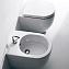Унитаз приставной Kerasan Flo 311201 безободковый, белый - фото 2