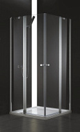 Душевой уголок Cezares Elena ELENA-W-AH-2-120/100-C-Cr 120x100x195 стекло прозрачное/профиль хром