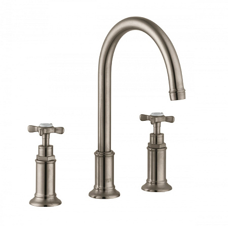 Смеситель Axor Montreux 16513820 для раковины, шлифованный никель