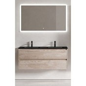 Мебель для ванной Sancos Libra 120 LB120-2EG дуб галифакс натуральный/черный