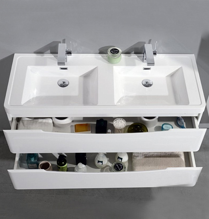 Раковина BelBagno Ancona-N/Energia-N EA-1200-2-LVB 120 белая