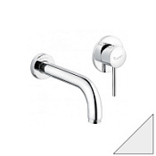 Смеситель Emmevi Piper 45055/BIO для раковины, белый матовый