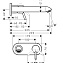 Смеситель Hansgrohe Talis S2 31611000 для раковины, внешняя часть - фото 3