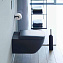 Унитаз подвесной Duravit Happy D.2 2222098900 антрацит матовый - фото 5