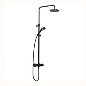 Душевая стойка Kludi Dive 6807939-00 черный матовый