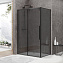Душевой уголок Black & White Stellar Wind S898 900X1200X1950 BLACK-GREY