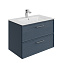 Тумба с раковиной Kerama Marazzi Piano Classic PIA.CL.75\BLU.M 75 ясень синий матовый