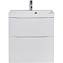 Тумба с раковиной BelBagno Marino MARINO-H60-600-2C-SO-BL-P 60 bianco lucido