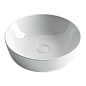 Раковина накладная Ceramica Nova Element CN6013 41.5x41.5x13.5 белый