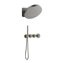 Душевой комплект Timo Saona SX-2329/18SM черное золото