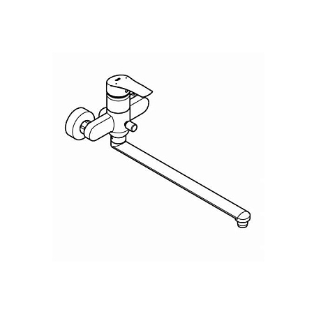 Смеситель Grohe Eurosmart 23992003 для ванны 